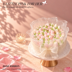 Bánh kem hoa tulip 3D