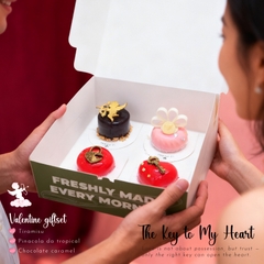 Bánh chocolate caramel (valentine)