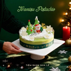 Bánh tiramisu pistachio