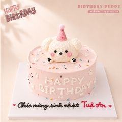 Bánh Birthday Puppy – Cún Bông
