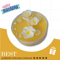 Bánh mousse olong nhài nhãn