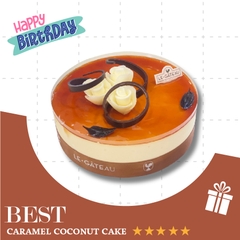 Bánh Caramel trứng dừa