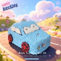 Bánh kem oto thể thao 3D