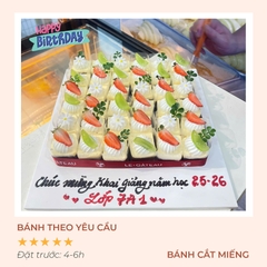 Bánh kem theo yêu cầu