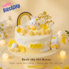Bánh kem chú thỏ đáng yêu