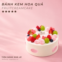 Bánh kem hoa quả tươi