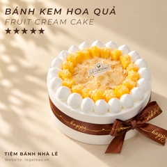 Bánh kem xoài hạnh nhân