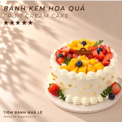 Bánh kem hoa quả H12