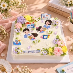 Bánh kem sự kiện khai giảng