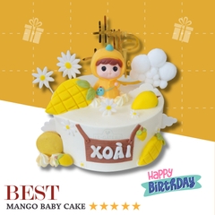Bánh kem bé xoài
