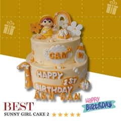 Bánh kem cô bé mặt trời 2