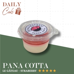 Panna cotta dâu