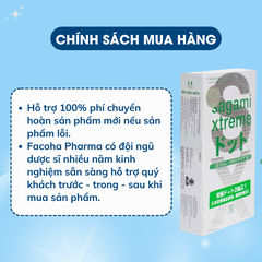 Bao cao su có gai siêu mỏng Sagami White Box tăng cảm giác chân thật, chất lượng cao cấp từ Nhật Bản bảo đảm an toàn giá rẻ