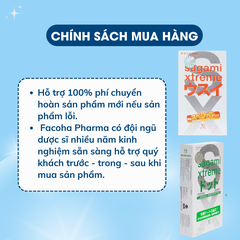 Bao cao su siêu mỏng Xtreme tăng cảm giác chân thật, chất lượng cao cấp từ Nhật Bản, bcs Sagami bảo đảm an toàn giá rẻ
