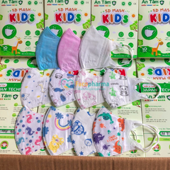 Khẩu trang Trẻ em 5D Mask Bé 1 đến 8 tuổi kháng khuẩn chống tia UV bảo vệ làn da bé