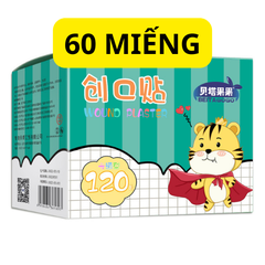 Băng cá nhân hình tròn thiết kế dễ thương, đẹp mắt giúp trẻ em không nỡ tháo ra