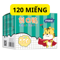 Băng cá nhân hình tròn thiết kế dễ thương, đẹp mắt giúp trẻ em không nỡ tháo ra