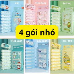 Khăn giấy ướt mini bỏ túi tiện lợi, nhỏ gọn giúp duy trì vệ sinh cá nhân mọi lúc