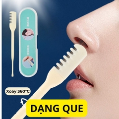 Dụng cụ tỉa lông mũi cầm tay tiện lợi, chất liệu thép không rỉ bền bỉ - Dạng que