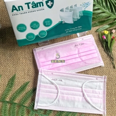 Khẩu trang y tế 4 lớp kháng khuẩn An Tâm - Hộp 50 cái