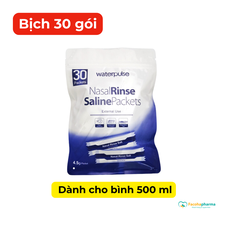 Bình rửa mũi Waterpulse bình xịt rửa mũi giúp làm sạch khoang mũi loại bỏ bụi bẩn phấn hoa CN065