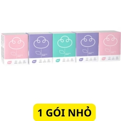 Khăn giấy khô mini bỏ túi nhỏ gọn giúp giữ vệ sinh cá nhân mọi nơi gói 7 tờ