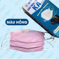 Khẩu trang 4D KA99 Khánh An chống bụi mịn 4 lớp cao cấp hộp 30 cái