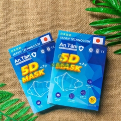 Khẩu trang 5D An Tâm giá tốt thùng 100 cái