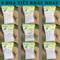 Khẩu trang y tế cho bé An Tâm chống bụi mịn kháng khuẩn hộp 50 tiết cute cho bé từ 5 - 12 tuổi