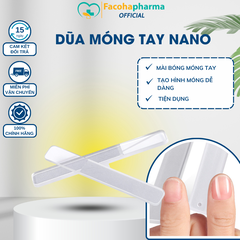 Dũa móng tay nano cao cấp giúp tạo form móng đẹp và làm sạch móng