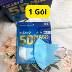 Khẩu trang 5D An Tâm giá tốt thùng 100 cái