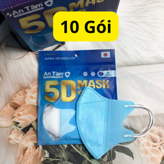 Khẩu trang 5D An Tâm giá tốt thùng 100 cái