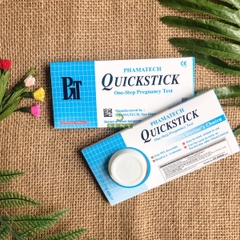 Que thử thai quickstick 2 vạch chính xác phát hiện thai sớm từ 7-10 ngày