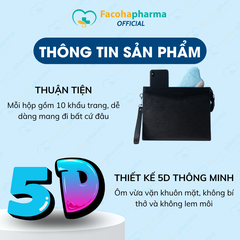 Khẩu trang 5D An Tâm giá tốt thùng 100 cái