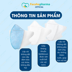 Khẩu trang 5D An Tâm giá tốt thùng 100 cái