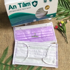 Khẩu trang y tế 4 lớp kháng khuẩn An Tâm - Hộp 50 cái