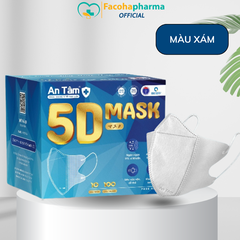 Khẩu trang 5D An Tâm giá tốt thùng 100 cái