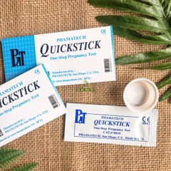 Que thử thai quickstick 2 vạch chính xác phát hiện thai sớm từ 7-10 ngày