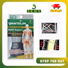 Đai lưng cột sống Vantelin Nhật Bản giúp hạn chế gù lưng, chống đau lưng hiệu quả
