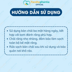 Bàn chải đánh răng 3 mặt OralGos lông mềm, an toàn cho nướu (set 2 cái)