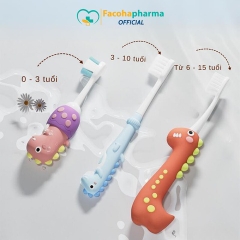 Bàn chải đánh răng cho bé từ 0 đến 15 tuổi lông siêu mềm