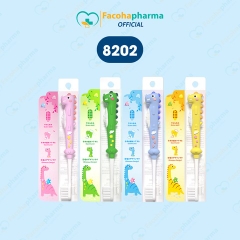 Bàn chải đánh răng cho bé từ 0 đến 15 tuổi lông siêu mềm