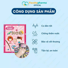 Băng cá nhân cute chống nước cho bé và người lớn, bảo vệ vết thương