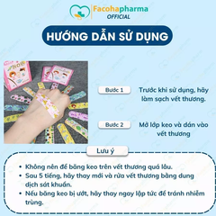 Băng cá nhân cute chống nước cho bé và người lớn, bảo vệ vết thương