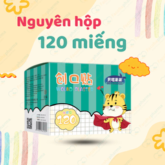 Băng cá nhân hình tròn thiết kế dễ thương, đẹp mắt giúp trẻ em không nỡ tháo ra