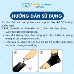 Băng quấn cổ chân Vantelin Nhật Bản bảo vệ cơ thể khi chơi thể thao