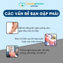 Băng quấn cổ chân Vantelin Nhật Bản bảo vệ cơ thể khi chơi thể thao
