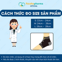 Băng quấn cổ chân Vantelin Nhật Bản bảo vệ cơ thể khi chơi thể thao