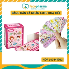 Băng cá nhân cute chống nước cho bé và người lớn, bảo vệ vết thương