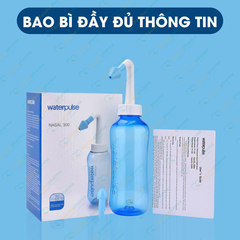 Bình rửa mũi Waterpulse bình xịt rửa mũi giúp làm sạch khoang mũi loại bỏ bụi bẩn phấn hoa CN065
